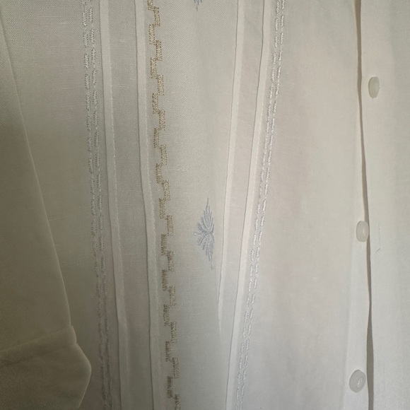 Cubavera White Casual Button Down Shirt Men’s - Picture 9 of 14